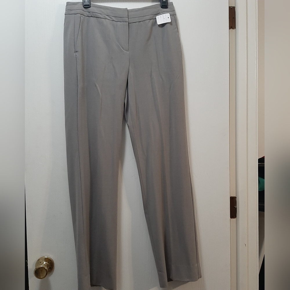 Sharagano Career Office Gray Dress Slack Pants Size 4